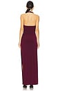 view 4 of 4 Payton Gown in Wine Red