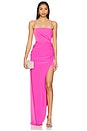 view 1 of 4 Sabrina Gown in Pink