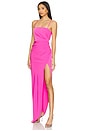 view 3 of 4 Sabrina Gown in Pink