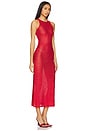 view 2 of 4 Hollis Sequin Midi Dress in Summer Red
