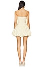 view 3 of 3 Abigail Mini Dress in Baby Yellow