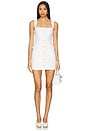 view 1 of 3 VESTIDO SCHUYLER in White