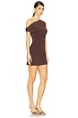 view 2 of 3 Moxie Mini Dress in Dark Brown