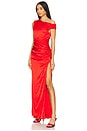 view 3 of 4 Johanna Gown in Red