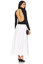 view 1 of 4 Sol Midi Dress in Black & White