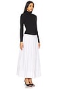 view 3 of 4 Sol Midi Dress in Black & White