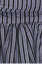 view 4 of 4 Taylen Mini Dress in Navy Blue Stripe