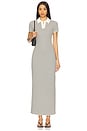 view 1 of 4 Carrie Polo Maxi Dress in Ivory & Black