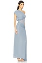 view 2 of 4 Lea Gown in Sea Blue