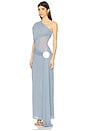 view 3 of 4 Lea Gown in Sea Blue