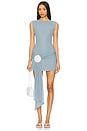 view 1 of 3 Marlowe Mini Dress in Sea Blue