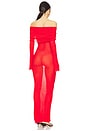 view 3 of 3 Peregrine Off The Shoulder Maxi Dress in Red