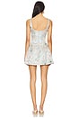 view 3 of 3 Urgonia Mini Dress in Blush And Blue