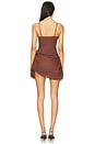 view 3 of 3 Rain Mini Dress in Brown