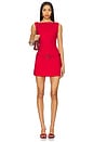 view 1 of 3 Molly Mini Dress in Cherry Red