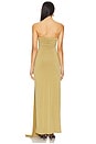 view 4 of 4 Adley Gown in Moss Green