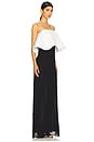 view 2 of 3 x Emma Rose Isabela Gown in Black & White