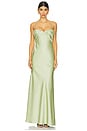 view 1 of 3 JANAE 가운 in Sage Green