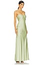view 2 of 3 JANAE 가운 in Sage Green
