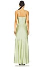 view 3 of 3 JANAE 가운 in Sage Green