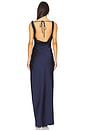 view 4 of 4 Effie Gown in Navy Blue