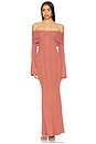 view 1 of 3 Danika Maxi Dress in Dusty Rose