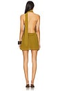 view 3 of 3 Nova Mini Dress in Moss Green
