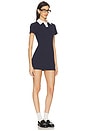 view 2 of 4 Kristin Polo Mini Dress in Navy Blue