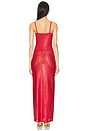 view 3 of 4 Bria Sequin Maxi Dress in Red