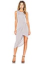 view 1 of 3 x REVOLVE Jenna Wrap Dress in Heather Grey