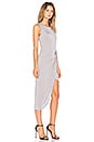 view 2 of 3 x REVOLVE Jenna Wrap Dress in Heather Grey