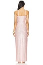 view 3 of 5 Bria Sequin Maxi Dress in Baby Pink