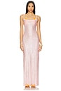 view 4 of 5 Bria Sequin Maxi Dress in Baby Pink