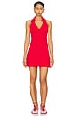 view 1 of 3 Tara Polo Mini Dress in Cherry Red