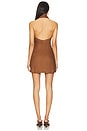 view 3 of 3 Brixton Mini Dress in Chocolate