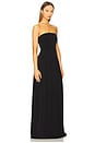 view 2 of 3 Steph Gown in Black