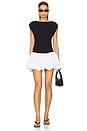view 1 of 3 Kora Mini Dress in Black & White