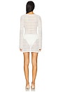 view 3 of 4 Nadina Mini Dress in White