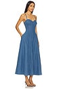 view 2 of 3 Simone Midi Dress in Denim Blue