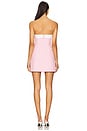 view 3 of 4 Alice Mini Dress in Pink Gingham