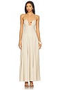 view 1 of 4 Jolene Maxi Dress in Linen Neutral