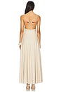 view 3 of 4 Jolene Maxi Dress in Linen Neutral