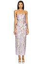 view 1 of 4 Poppin Gown in Lilac Spring Floral