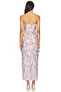 view 3 of 4 Poppin Gown in Lilac Spring Floral