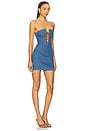 view 2 of 3 Alyssa Mini Dress in Medium Indigo