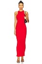 view 1 of 3 Dover Rib Midi Dress in Red