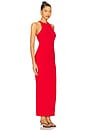 view 2 of 3 Dover Rib Midi Dress in Red