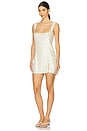 view 2 of 4 ROBE DELPHINE in White Shell