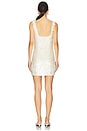view 3 of 4 ROBE DELPHINE in White Shell