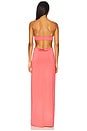 view 3 of 4 Samantha Gown in Coral Pink